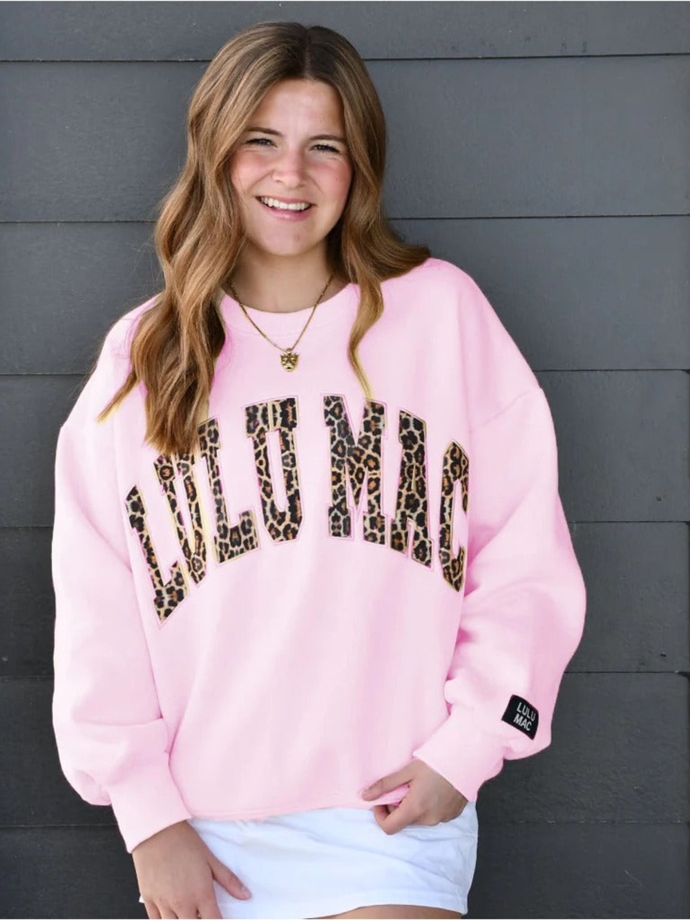 Lulu Mac Leopard Sweatshirt